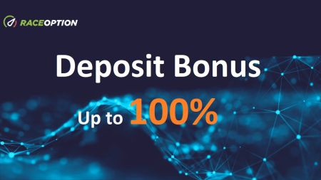 Promozione sul deposito di Raceoption: bonus e termini fino al 100%.